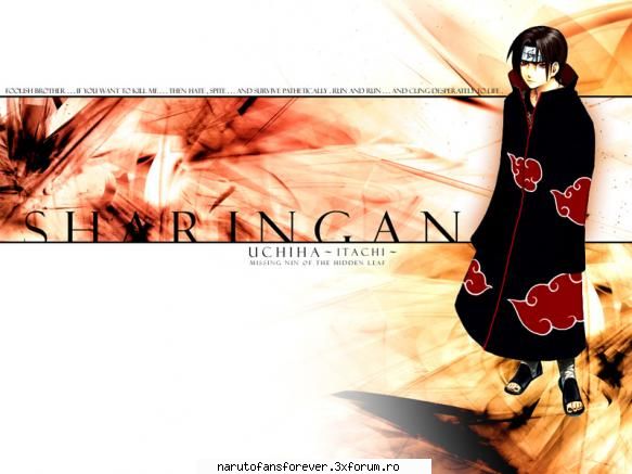 Poze cu Itachi - e dragutz...sincer imi pllace mai mult de el - Itachi Uchiha