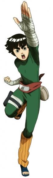 Poze cu Lee - nu se lasa niciodata batut la fel ca si naruto - Rock Lee