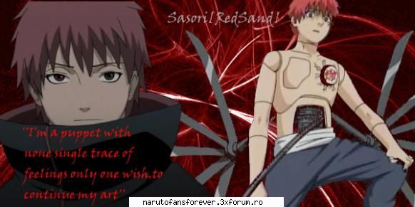 Poze cu Sasori - offf...he and Gaara are the best - Sasori of The Red Sand