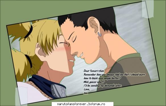 Poze cu Shikamaru x Temari - e un cuplu dragutz..si se potrivesc - Temari x Shikamaru